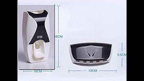 Review:  WAYCOM Dust-proof Toothpaste Dispenser Toothpaste Squeezer Kit