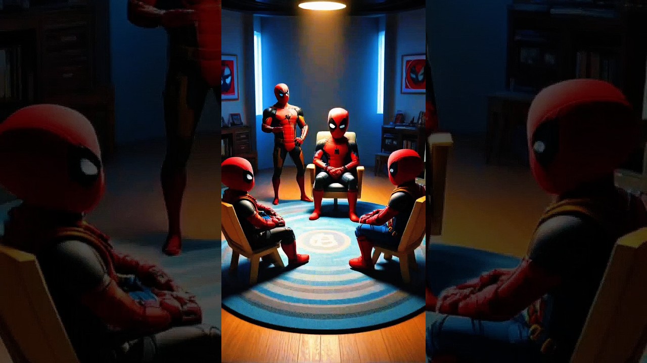 “Superheroes in Therapy Be Like… 😂 | Spider-Man, Deadpool, Iron Man & Venom”