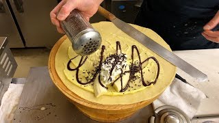 最高のクレープ職人 japanese street food - creamy crepe compilation ICE CREAM CREPE Compilation Tokyo Japan