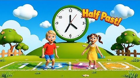 "🎶 Telling Time with Mr. Clack! | Fun & Catchy Time Telling Nursery Rhyme for Kids! ⏰✨"