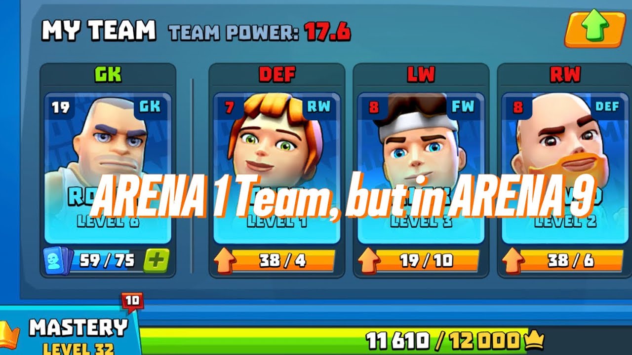 Can you win with the weakest characters in the game ? Goal Battle 