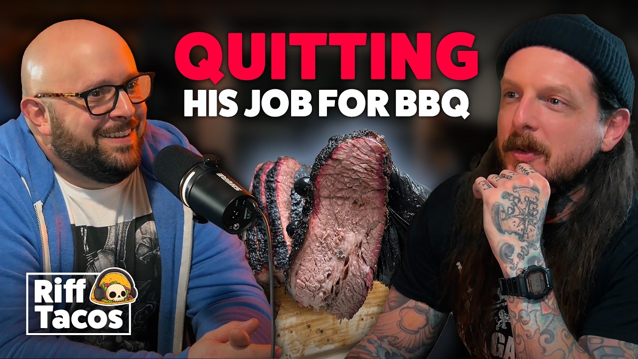 When your brisket is so good, you have to quit your job | Riff Tacos #47