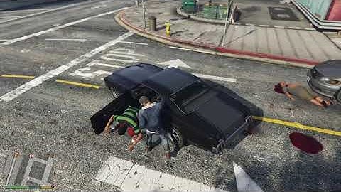 Ped Damage Overhaul V (gameplay snippet)