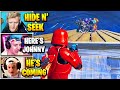 Streamers Host 100 PLAYER Hide And Seek Game | Fortnite Daily Funny Moments Ep.500