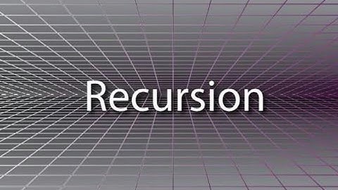 c language recursion example | c tutorials videos