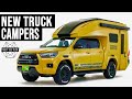 ALL-NEW Truck Campers for Heavy-Duty Overlanding Tasks (Models w/Integrated Shells)