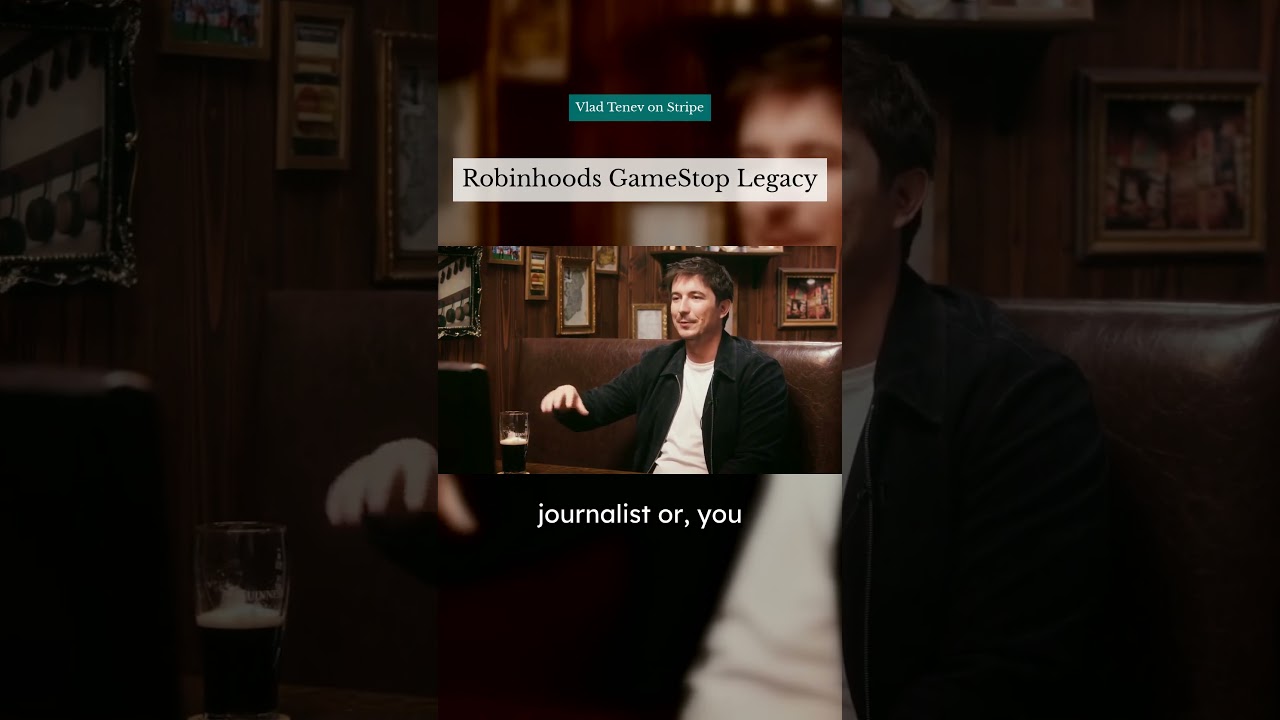 Father of GameStop Traders - Vlad Tenev on Stripe 