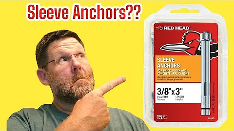 How To Install Sleeve Anchors
