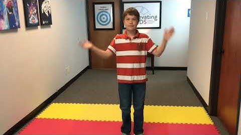 How to support primitive reflexes -- visual metronome exercise