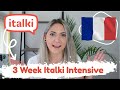 3 Week *Personalised* Italki Intensive