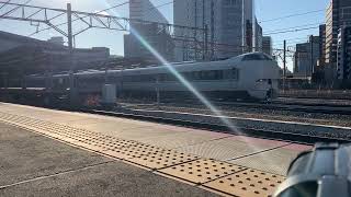 jr西日本289系 新大阪駅発車 JR-WEST series 289 departure at SHIN-OSAKA sta.