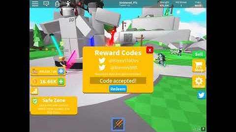 ALL SECRET CODES in Saber Simulator! (Roblox)