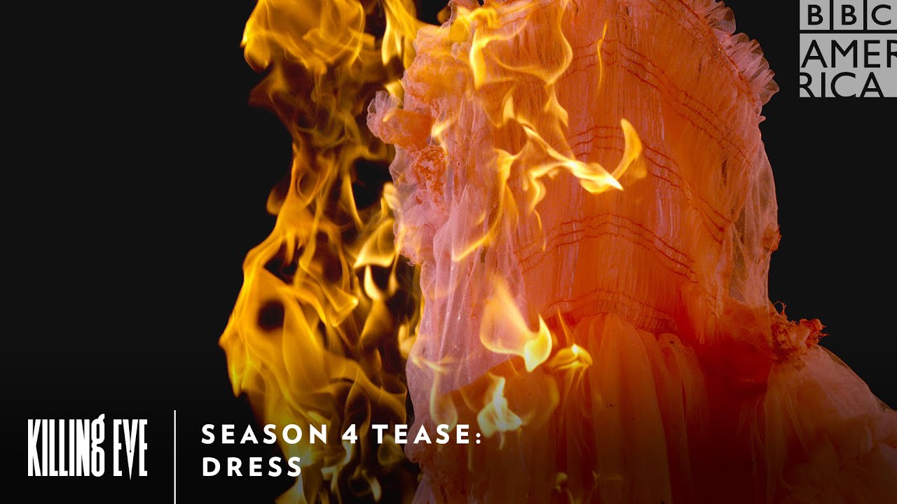 killing eve orange dress Killing Eve Dress