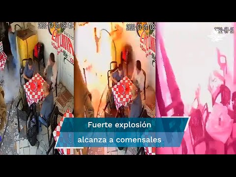 Flamazo en puesto de comida deja varios heridos en Durango