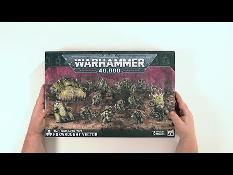 Milyen lett az új doboz? | Death Guard Battleforce: Poxwrought Vector