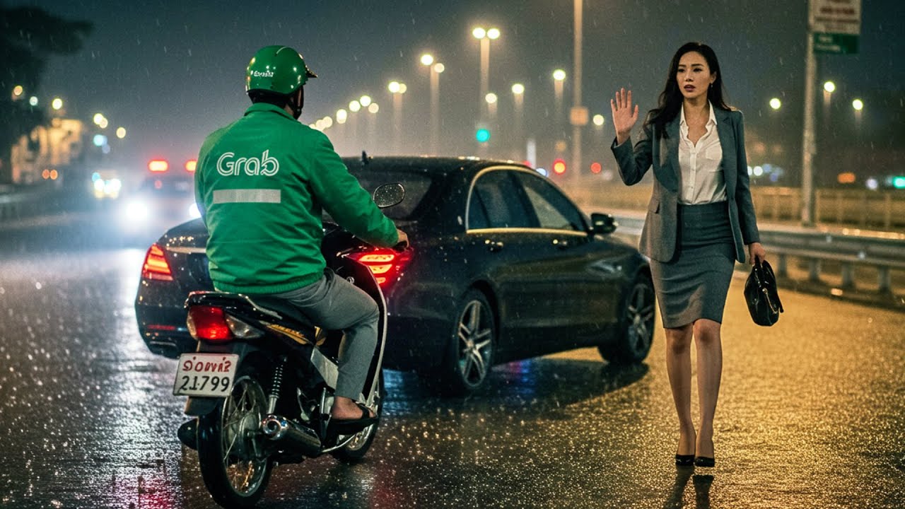 Anh Xe Ôm Bị Hủy Cuốc 5 Lần Liên Tiếp – Cuốc Cuối Cùng Gặp Nữ Tỷ Phú Và Một Bản Hợp Đồng “Trọn Đời”