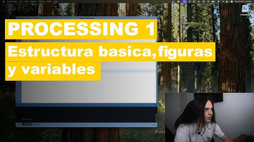 PROCESSING 1 - Estructura básica, figuras y variables