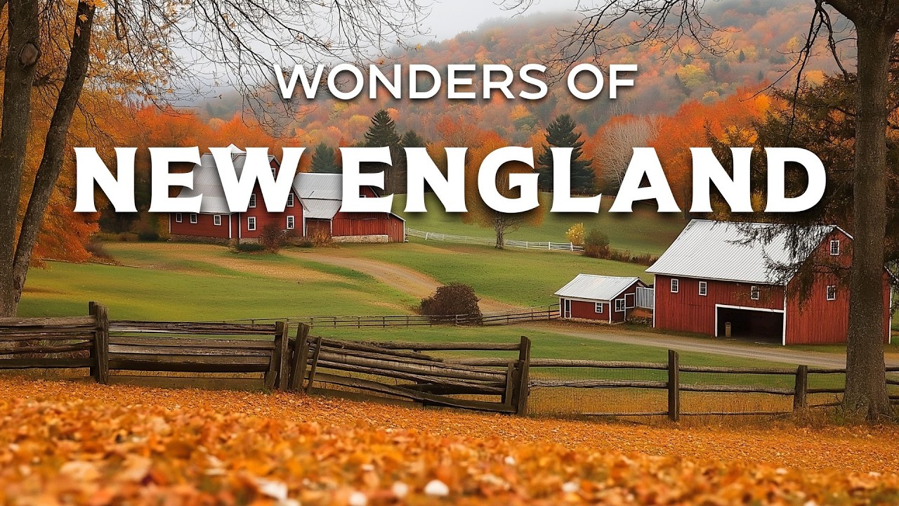 Wonders of New England | Top Places To Visit In New England | Travel Video 4K