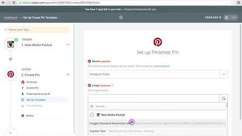 Publish your instagram posts automatically to Pinterest
