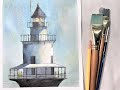 EXTREME BEGINNERS LIGHTHOUSE Painting! with Chris Petri