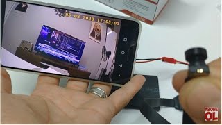 Kablosuz İp Geniş Açı Gizli Kamera LookCam Uzaktan İzlenebilir