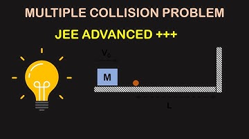 Multiple collision problem | JEE ADVANCED +++| Physics Olympiad | HWP | ONE WEEK CHALLENGE-15 |