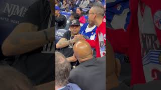 Meeting Allen Iverson and Ann Iverson on the courtside at the Sixers game (2024) - pennyccw