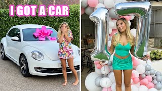 My 17th Birthday VLOG, I GOT A CAR! | Rosie McClelland