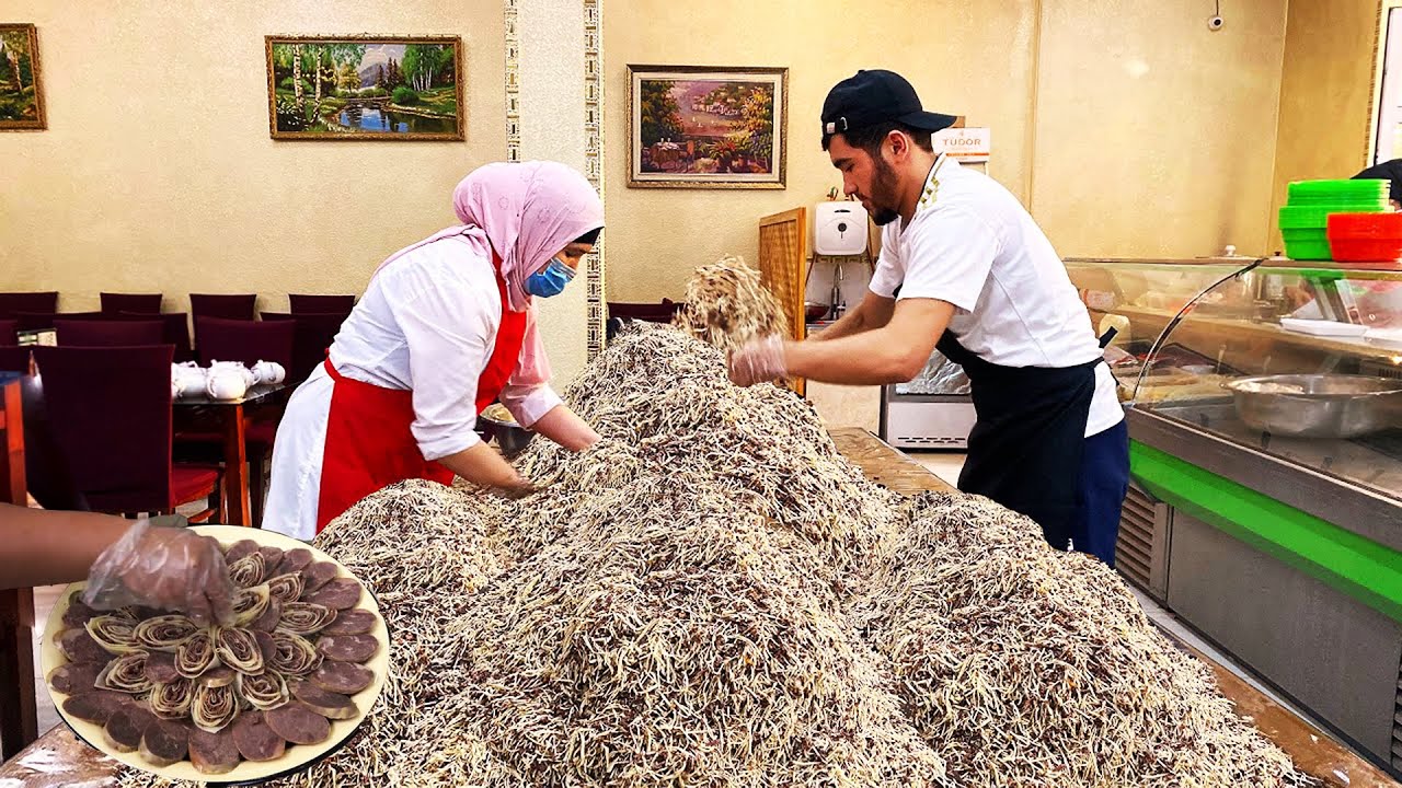 Самая продаваемая еда в Новом году | Узбекская национальная еда - Нарын ...