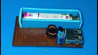 How to make 1.5V to 5V converter for phone charging , DIY step up converter