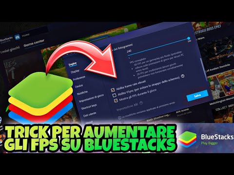 COME AUMENTARE GLI FPS E COME VELOCIZZARE BLUESTACKS |TUTTI I GIOCHI|