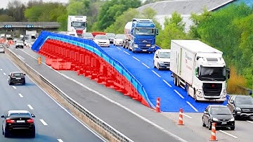 American Engineers Shocked in Switzerland - Asphalt Road Construction Without Stopping Traffic