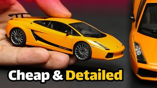 Lamborghini Gallardo Superleggera 143 Autoart - Unboxing A Cheap And Detailed Tiny Model Car