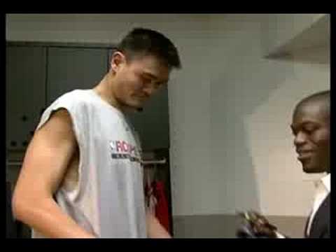 Ben Watson Meets Yao Ming