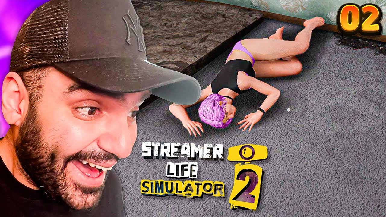 Streamer Life Simulator 2 [EP02] - پلیس ریخت توی خونه - YouTube