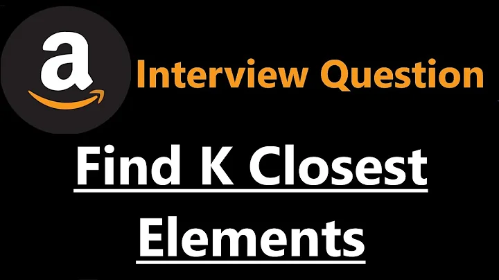 Find K Closest Elements - Leetcode 658 - Python