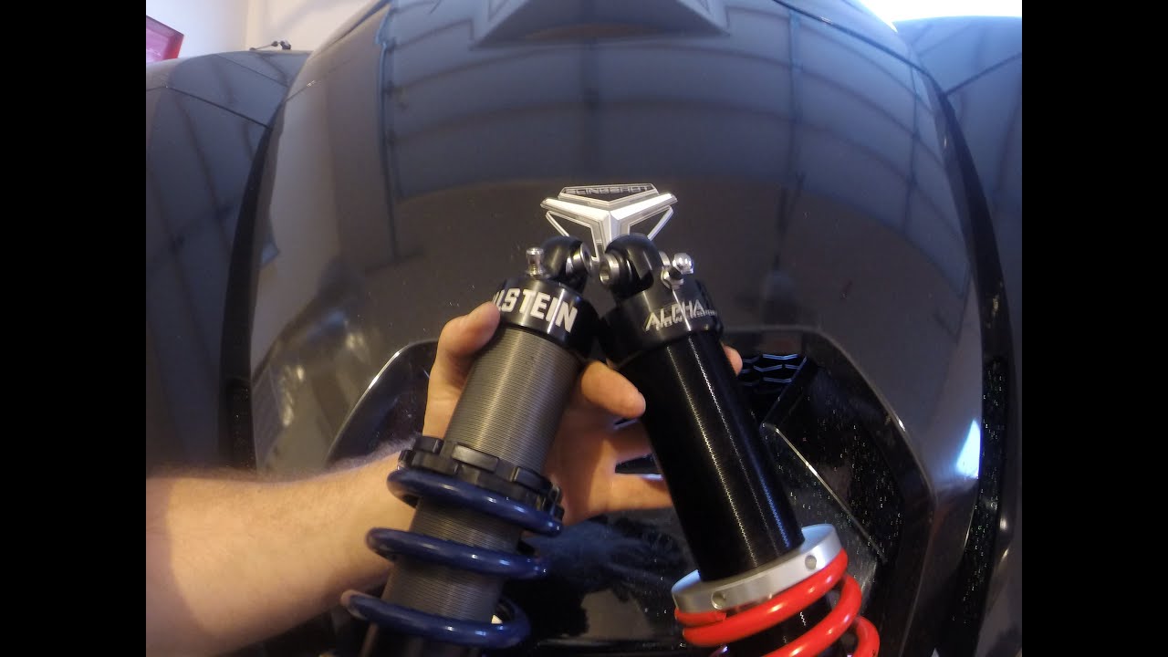 Polaris Slingshot - Bilstein vs. JRI shocks comparison by Slingmods!