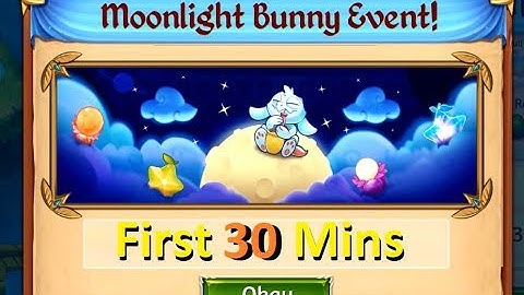 Merge Dragons Moonlight Bunny Event First 30 Minutes iOS Gameplay