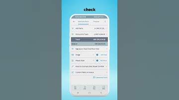 How to Create Estimates? Simple Invoice Manager | Billing and Invoicing app