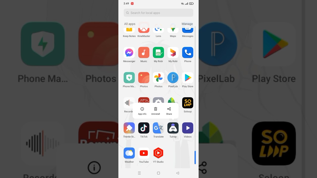 fix turnip app live steam automatically off problem