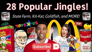 28 POPULAR Commercial Jingles On Piano – (State Farm, KitKat, Goldfish, and MORE!)