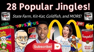 28 POPULAR Commercial Jingles On Piano – (State Farm, Kit-Kat, Goldfish, and MORE!)