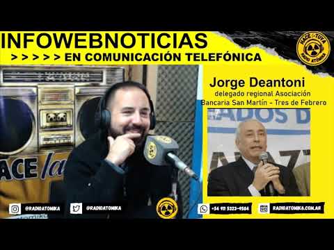 Jorge Deantoni 22/05/24 - Entrevista de Adrián Cordara en Infowebnoticias RADIO