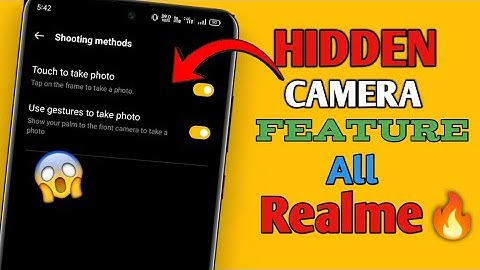 2 Camera Features of Realme Phone - Palm Swipe to Capture & Custom Watermark For Photo & Video