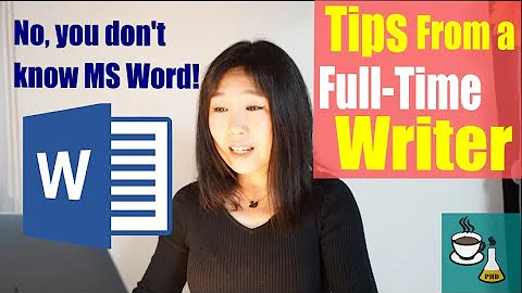Essential Microsoft Word Tips for Thesis Writing