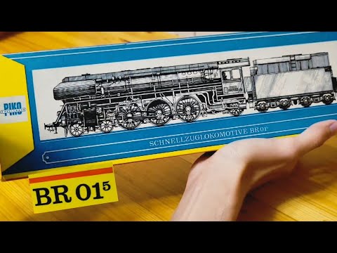 鉄道模型 PIKO BR 015 Schnellzuglokomotive Легендарный паровоз BR01⁵ - модель от PIKO - YouTube
