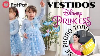 PROBANDO LOS VESTIDOS DE DISNEY PRINCESS EN COLABORACIÓN CON PatPat