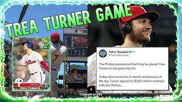 Trea Turner’s Paternity Leave and Supercharged Card
