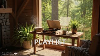 Playlist | 일하면서 집중할 때 듣기 좋은 숲 속 Lofi 재즈 | 오두막에서 혼자 여유로운 시간을 보내며 | 카페 없이 카페 분위기 내는 법 | Study&Work