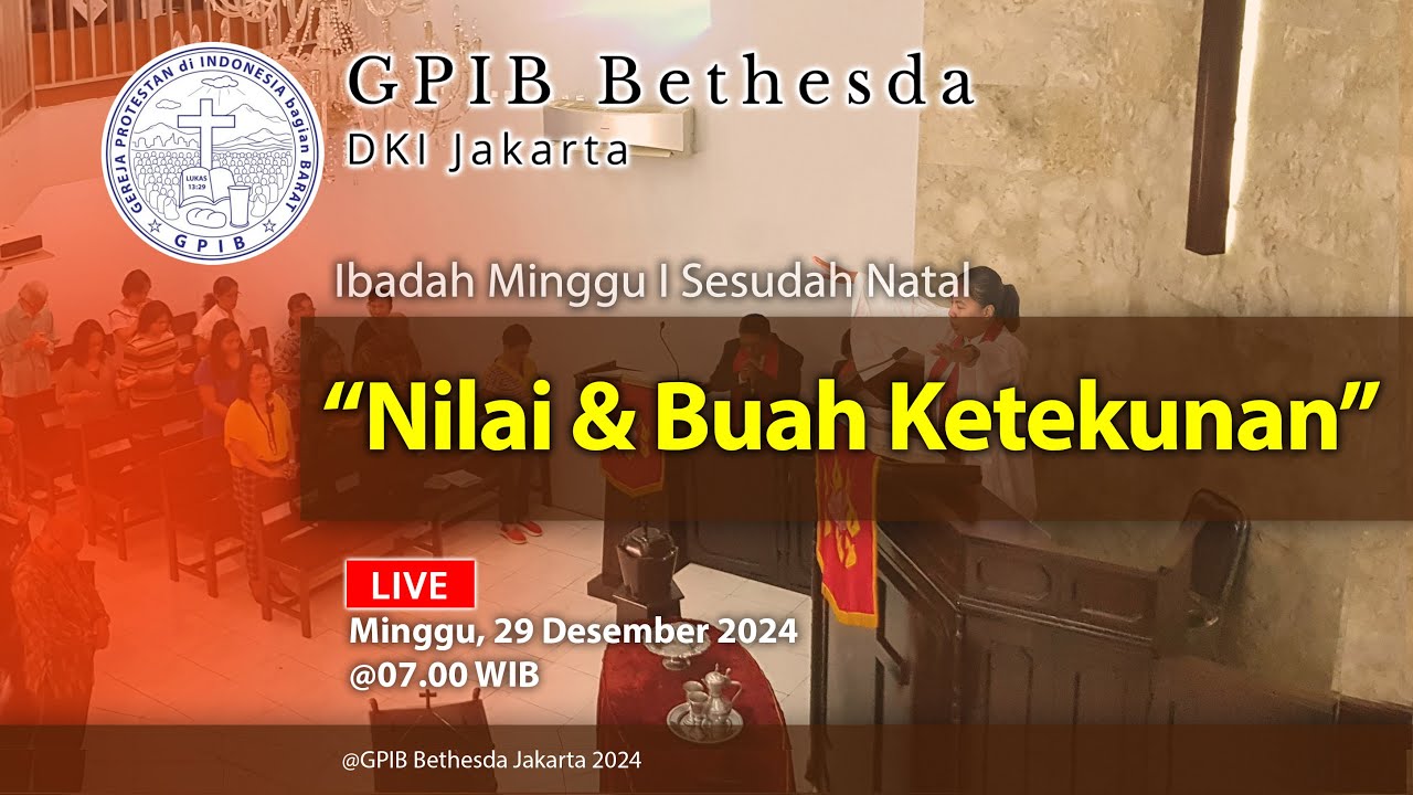 Ibadah Minggu I Sesudah Natal (29 Desember 2024)